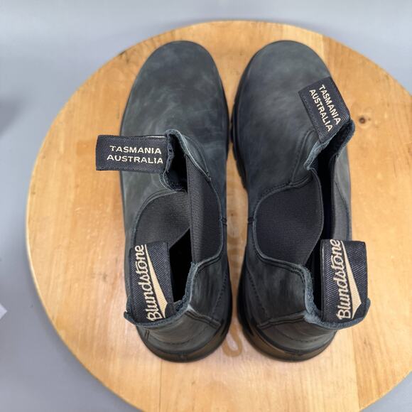 Blundstone 2238 Chelsea Boot Mens Size 12 US (11 AU) Elastic Sided Rustic Black - Picture 5 of 8